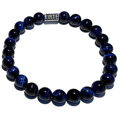 Kralen armband tiger eye blue