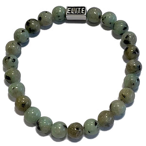 Kralen armband kiwi jasper