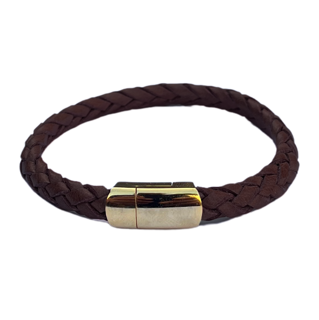 Leren armband "Buffalo" - Dark Brown